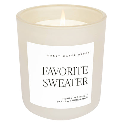 Favorite Sweater Candle - Uptown Boutique Ramona