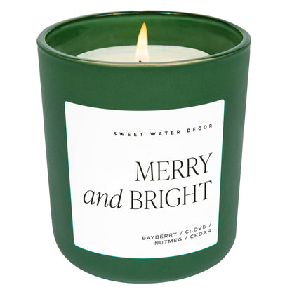 Merry and Bright Candle