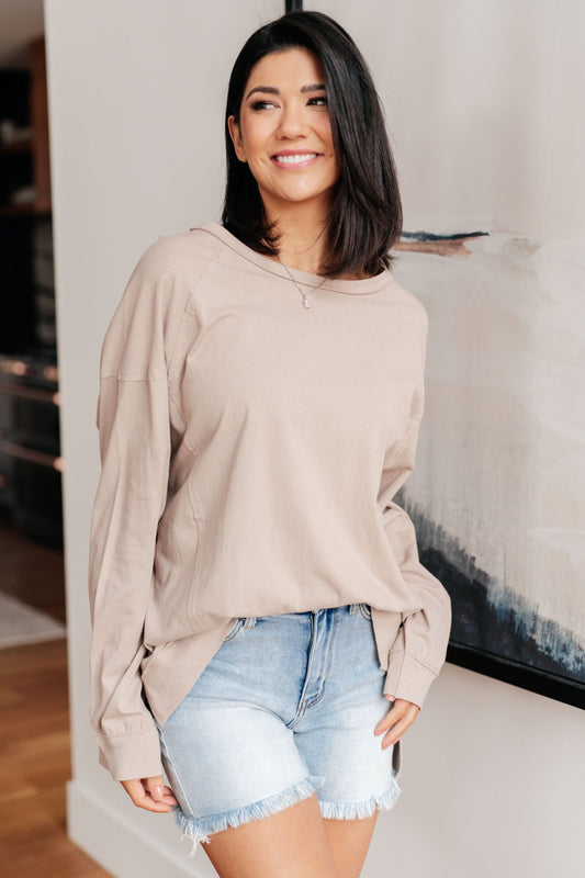 Feels Right Long Sleeve Top (Online Exclusive) - Uptown Boutique Ramona