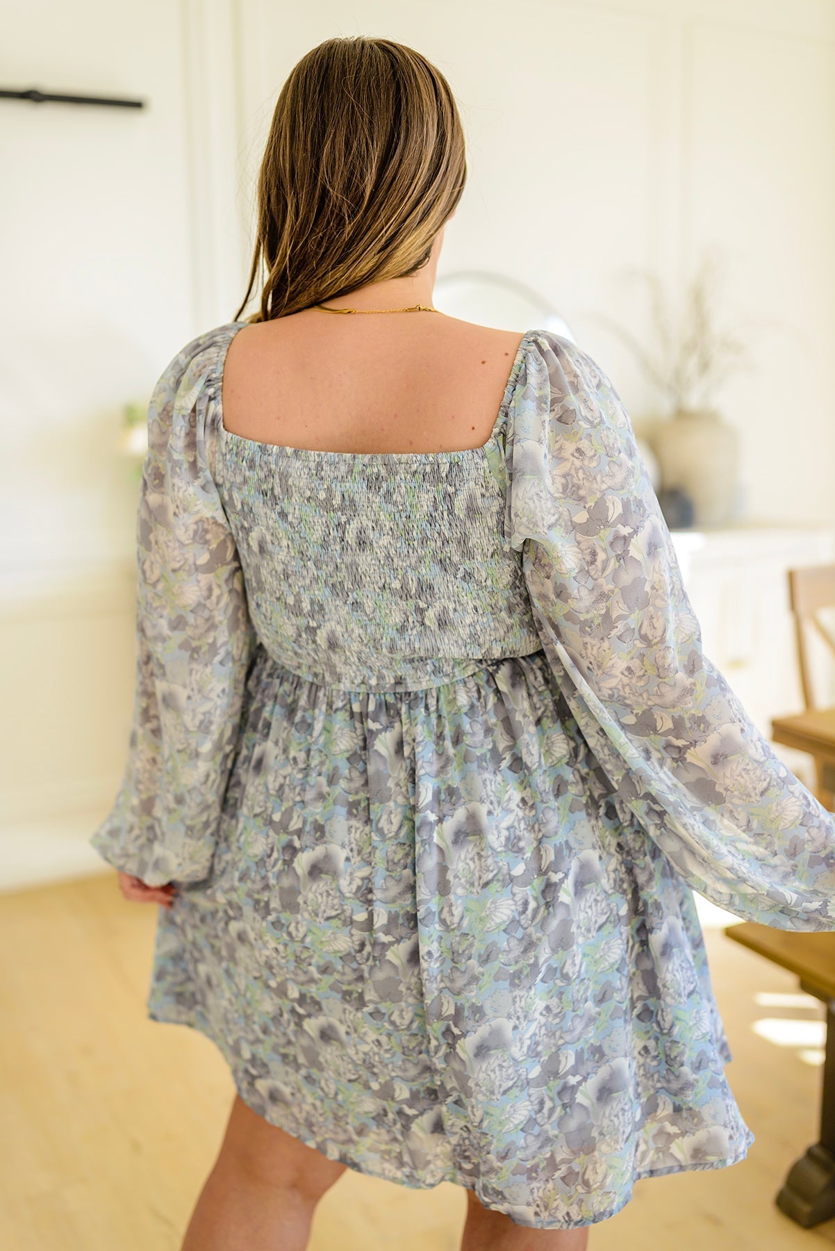 Fetchingly Feminine Floral Dress (Online Exclusive) - Uptown Boutique Ramona