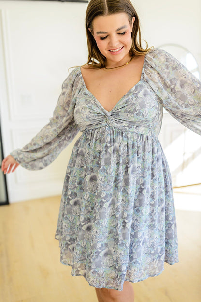 Fetchingly Feminine Floral Dress (Online Exclusive) - Uptown Boutique Ramona