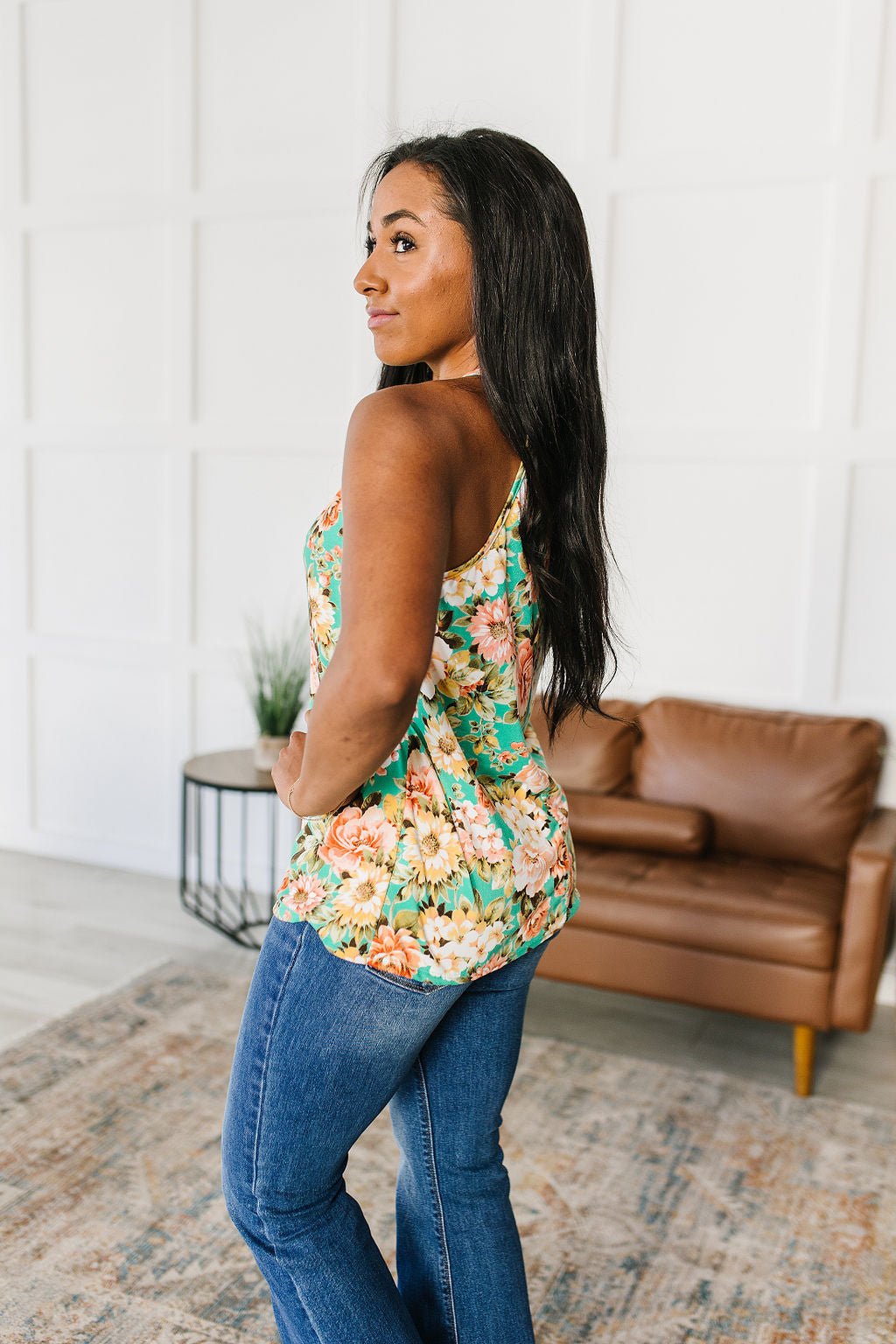 Fiddle Dee Dee Floral Halter Top (Online Exclusive) - Uptown Boutique Ramona