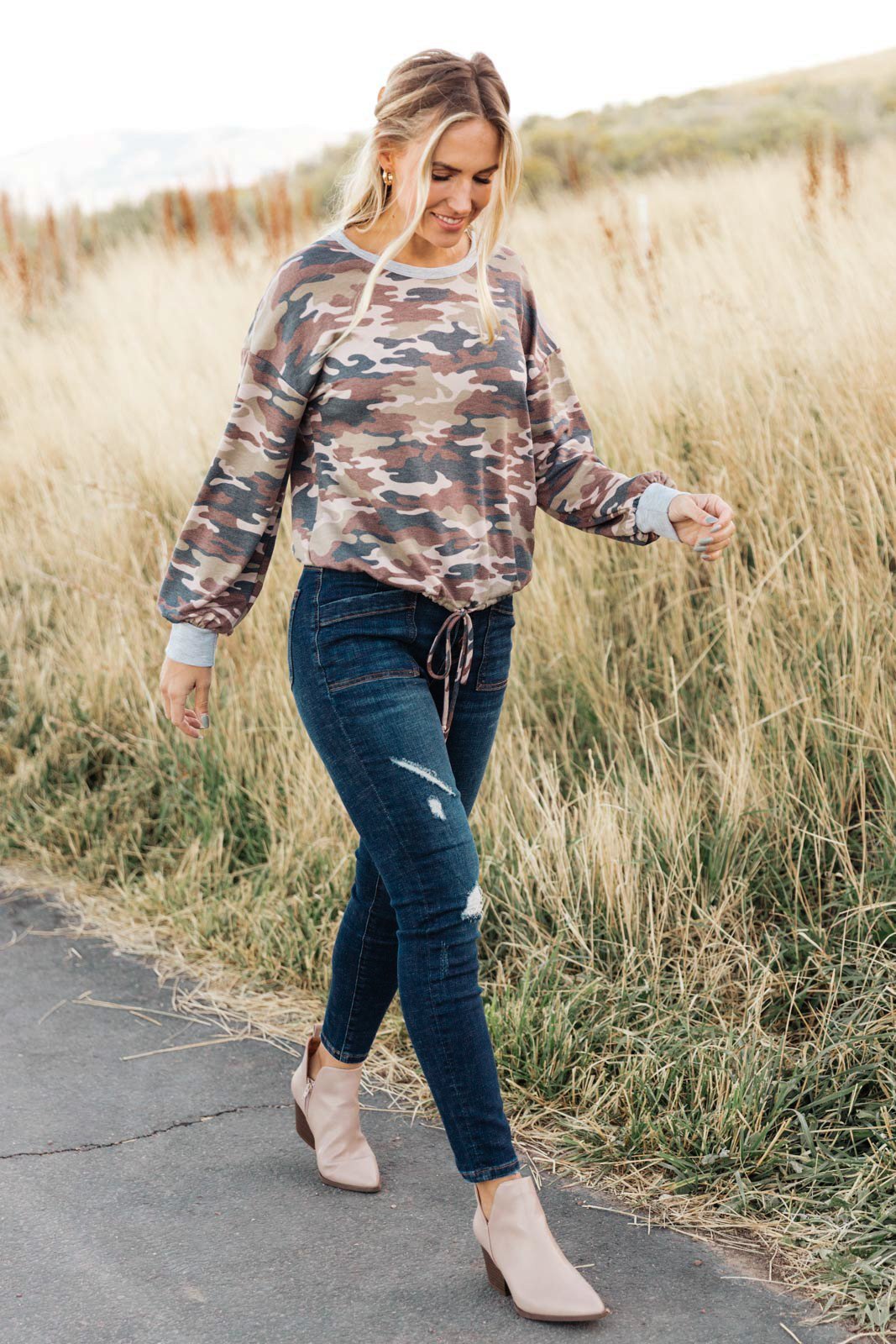 Find Me In The Woods Top (Online Exclusive) - Uptown Boutique Ramona