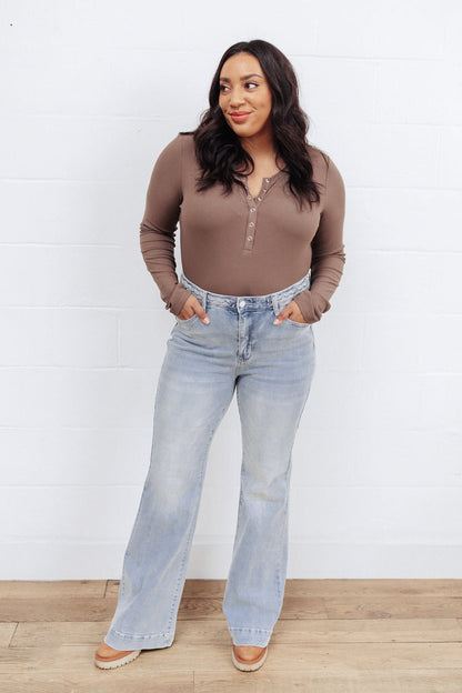 Fiona Hi - Rise Braided Waistband Jeans (Online Exclusive) - Uptown Boutique Ramona