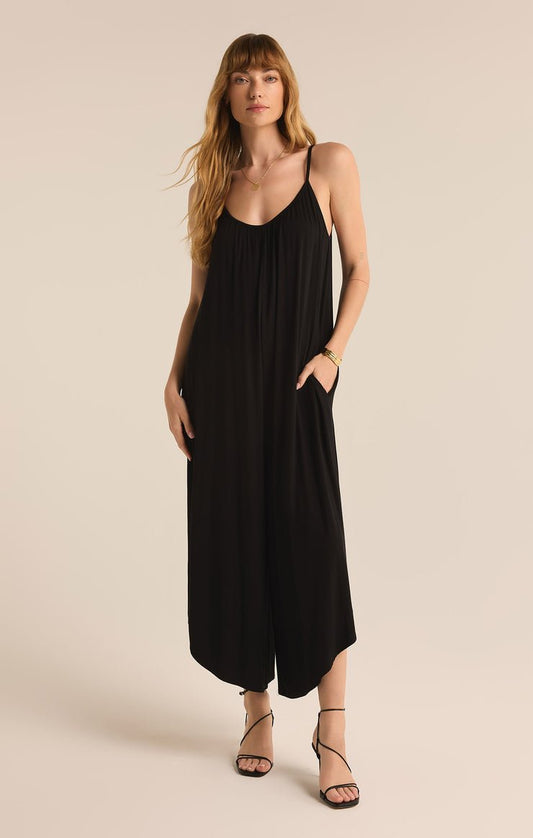 FLARED JUMPSUIT - Uptown Boutique Ramona