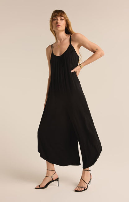 FLARED JUMPSUIT - Uptown Boutique Ramona