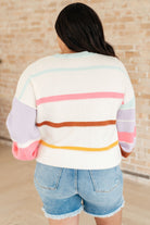 Flawless Features Striped Sweater (Online Exclusive) - Uptown Boutique Ramona