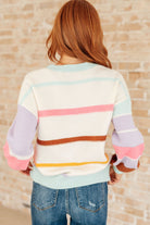 Flawless Features Striped Sweater (Online Exclusive) - Uptown Boutique Ramona
