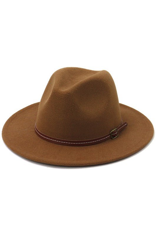 For Next Time Wide Brim Panama Hat *FS - Uptown Boutique Ramona