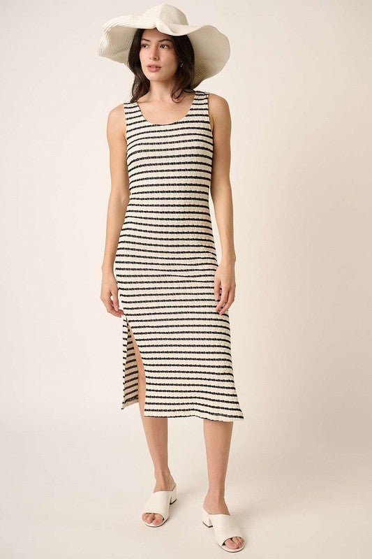 For The Memories Striped Dress - Uptown Boutique Ramona