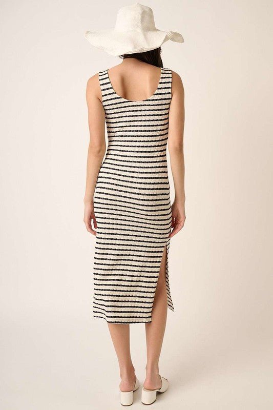 For The Memories Striped Dress - Uptown Boutique Ramona