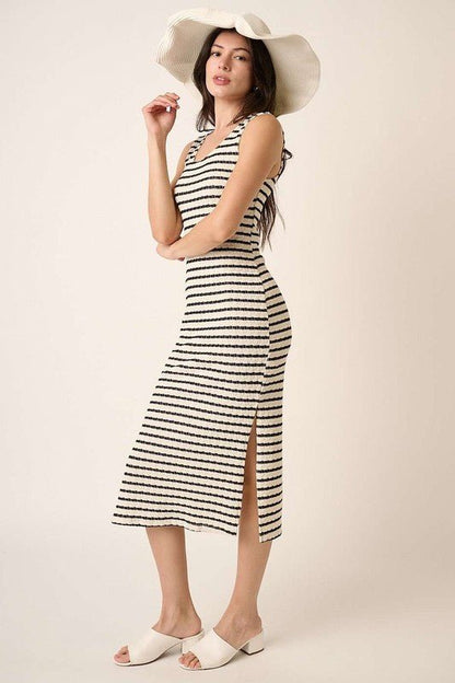 For The Memories Striped Dress - Uptown Boutique Ramona