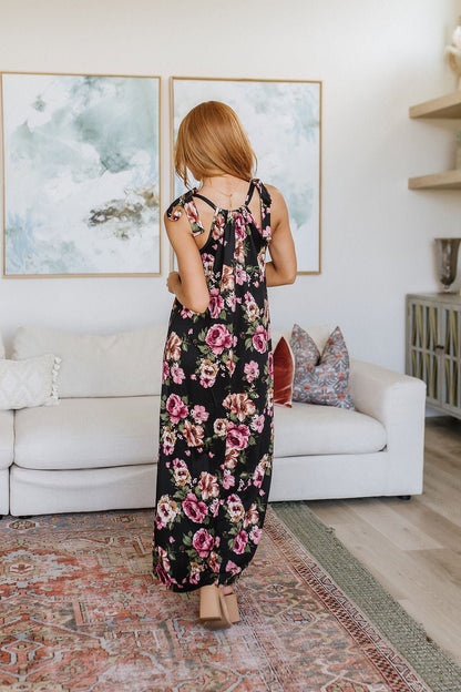 Fortuitous in Floral Maxi Dress (Online Exclusive) - Uptown Boutique Ramona