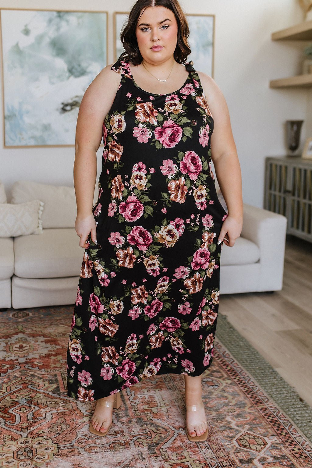 Fortuitous in Floral Maxi Dress (Online Exclusive) - Uptown Boutique Ramona