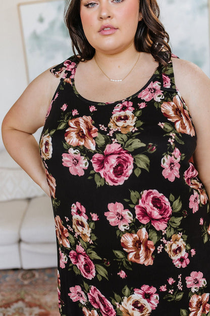 Fortuitous in Floral Maxi Dress (Online Exclusive) - Uptown Boutique Ramona