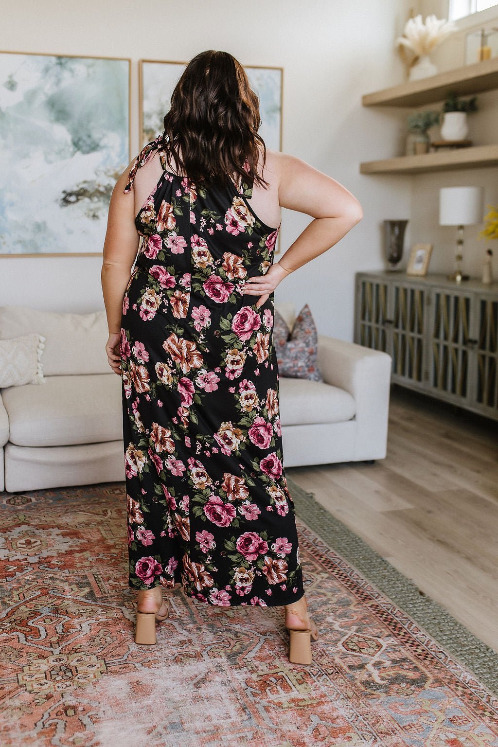 Fortuitous in Floral Maxi Dress (Online Exclusive) - Uptown Boutique Ramona