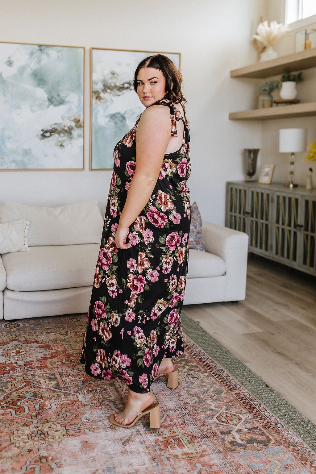 Fortuitous in Floral Maxi Dress (Online Exclusive) - Uptown Boutique Ramona