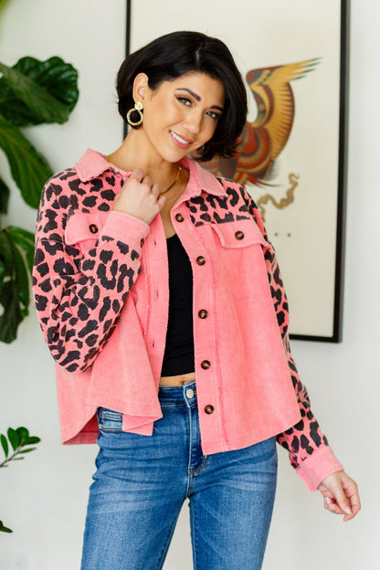 Free Spirit Animal Print Jacket (Online Exclusive) - Uptown Boutique Ramona