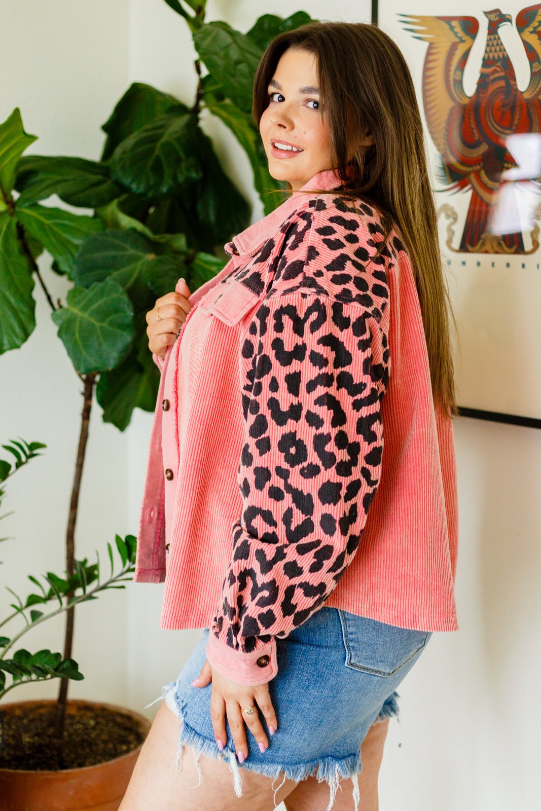 Free Spirit Animal Print Jacket (Online Exclusive) - Uptown Boutique Ramona