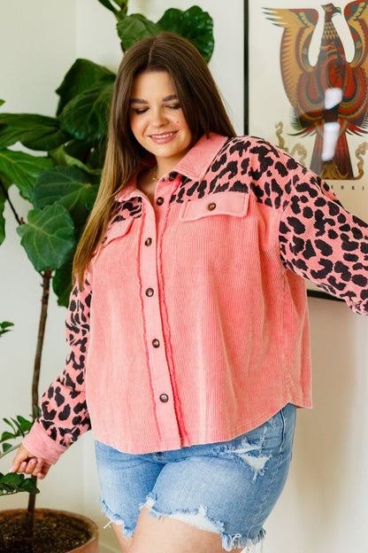 Free Spirit Animal Print Jacket (Online Exclusive) - Uptown Boutique Ramona