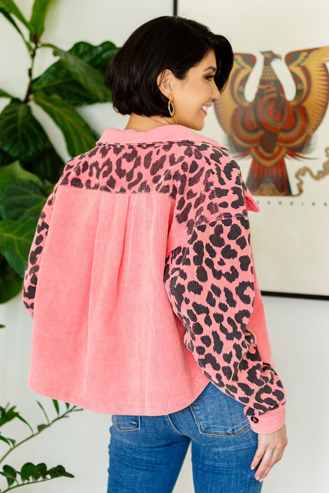 Free Spirit Animal Print Jacket (Online Exclusive) - Uptown Boutique Ramona