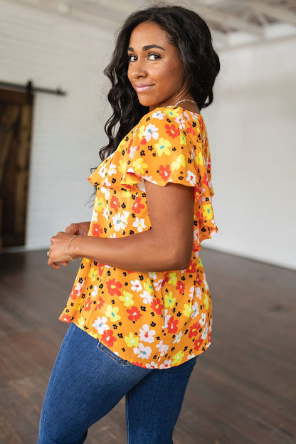 Freshly Picked Floral Top - Uptown Boutique Ramona