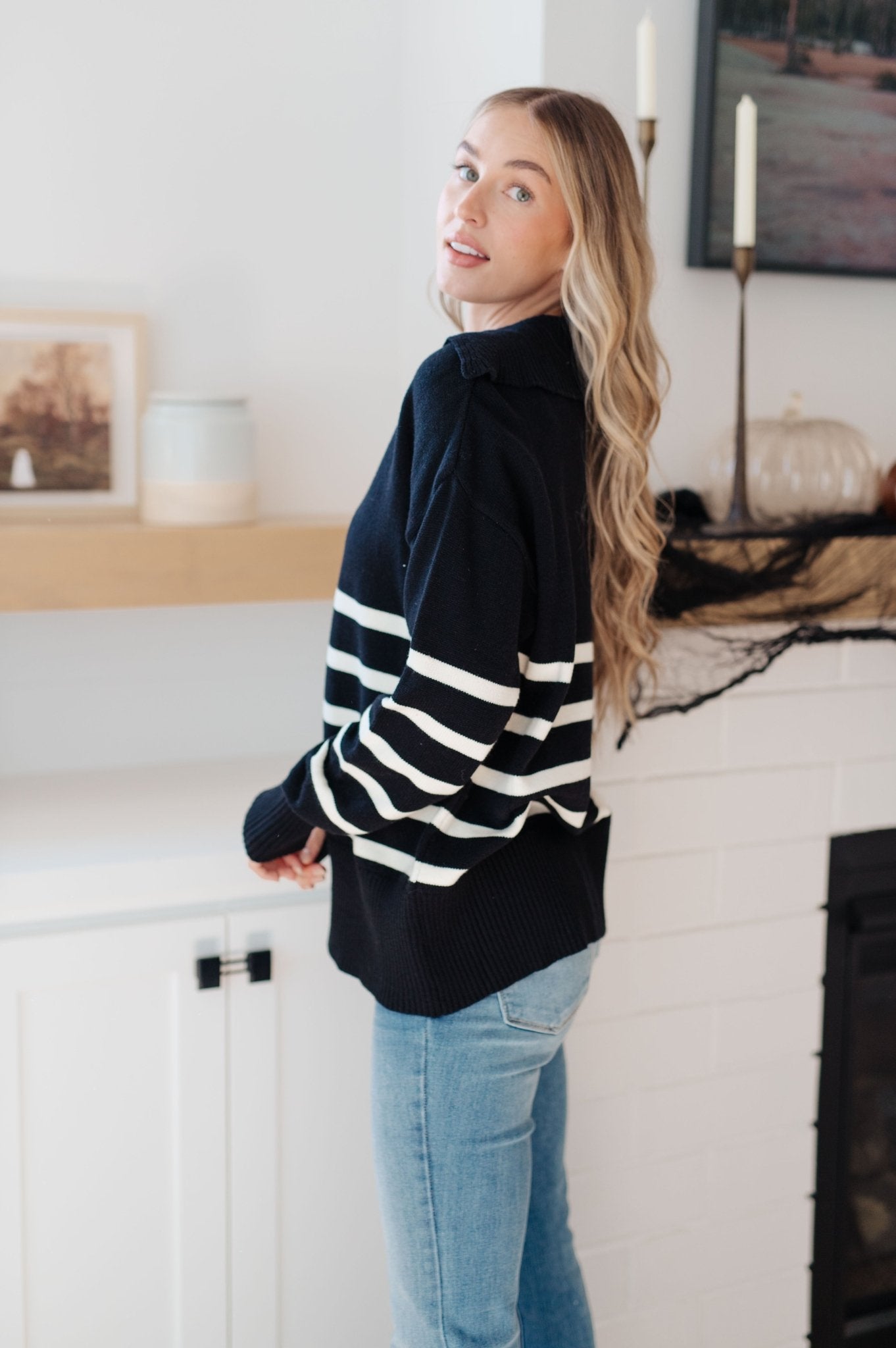 From Here On Out Striped Sweater (Online Exclusive) - Uptown Boutique Ramona