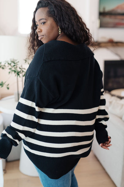 From Here On Out Striped Sweater (Online Exclusive) - Uptown Boutique Ramona