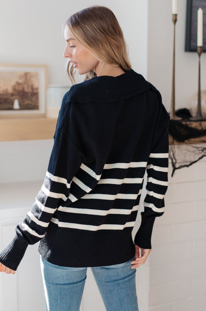 From Here On Out Striped Sweater (Online Exclusive) - Uptown Boutique Ramona