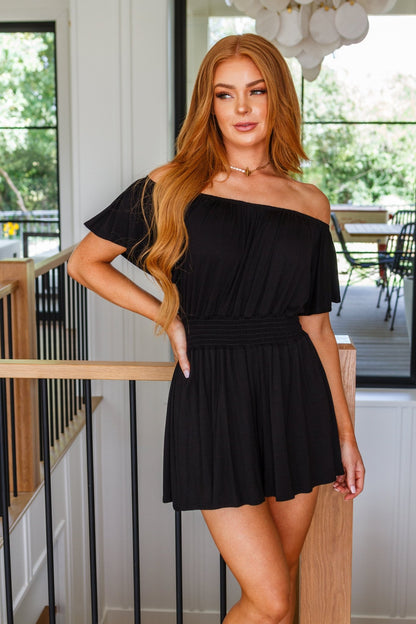 From What I Gathered Romper (Online Exclusive) - Uptown Boutique Ramona