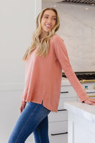 Fun Beginnings Raglan Top In Dusty Mauve (Online Exclusive) - Uptown Boutique Ramona