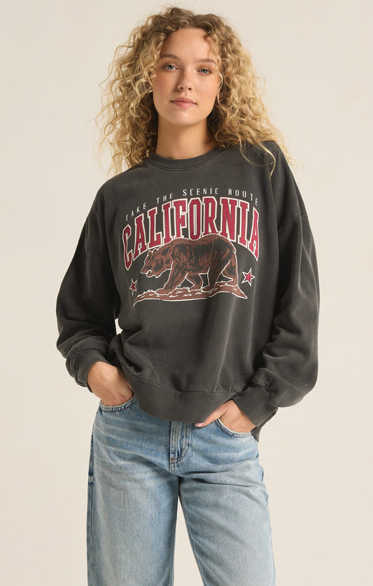 CALI BEAR SUNDAY SWEATSHIRT