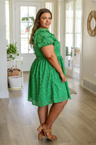 Garden Goddess V - Neck Dress - Uptown Boutique Ramona