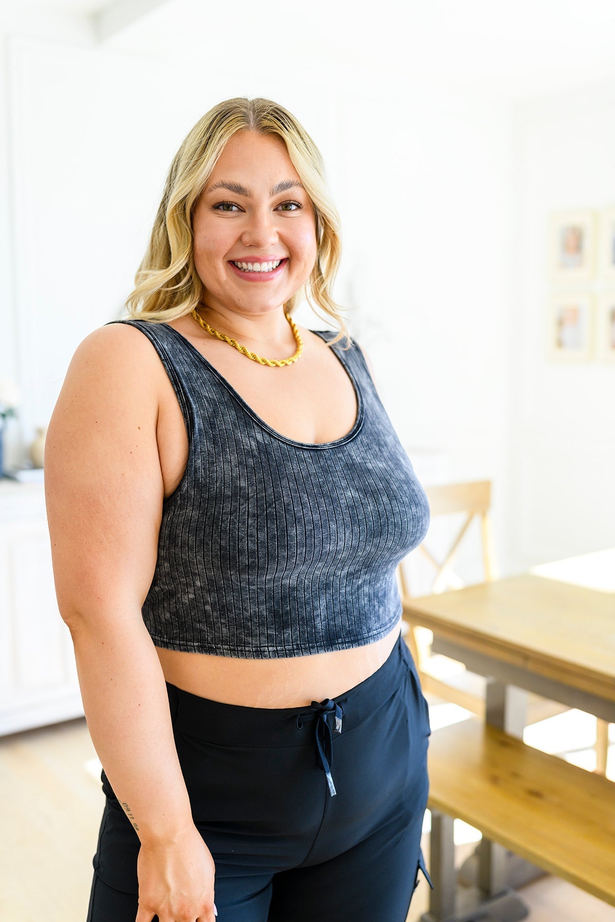 Get On My Level Cropped Cami (Online Exclusive) - Uptown Boutique Ramona