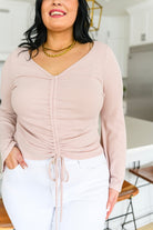 Giselle Gathered Front Blouse (Online Exclusive) - Uptown Boutique Ramona