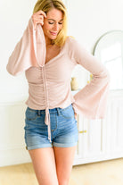 Giselle Gathered Front Blouse (Online Exclusive) - Uptown Boutique Ramona