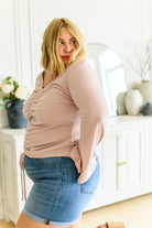 Giselle Gathered Front Blouse (Online Exclusive) - Uptown Boutique Ramona