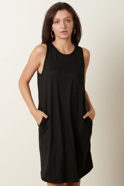 Giving Your All Tank Dress - Uptown Boutique Ramona