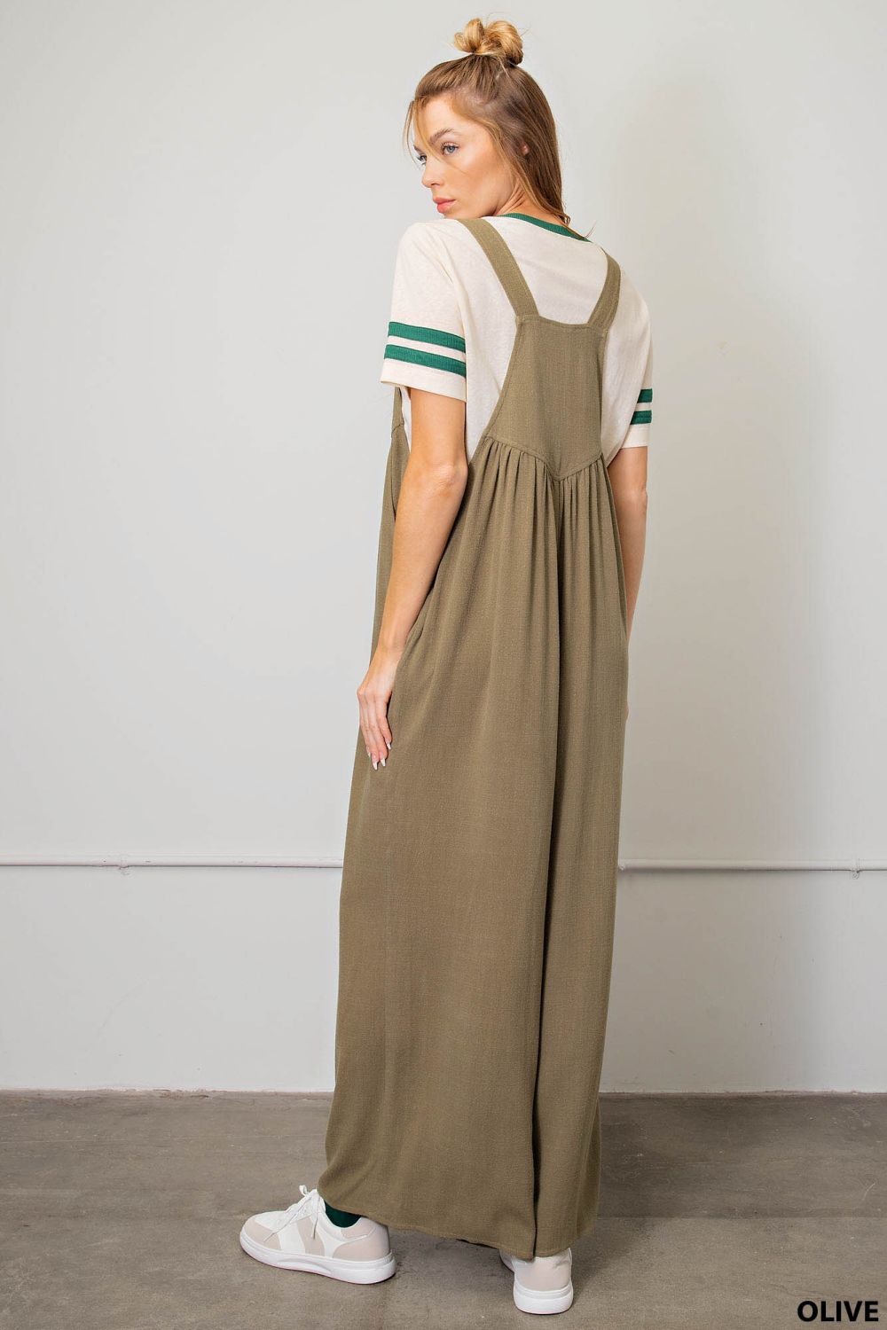 Glorious Days Linen Overalls - Uptown Boutique Ramona