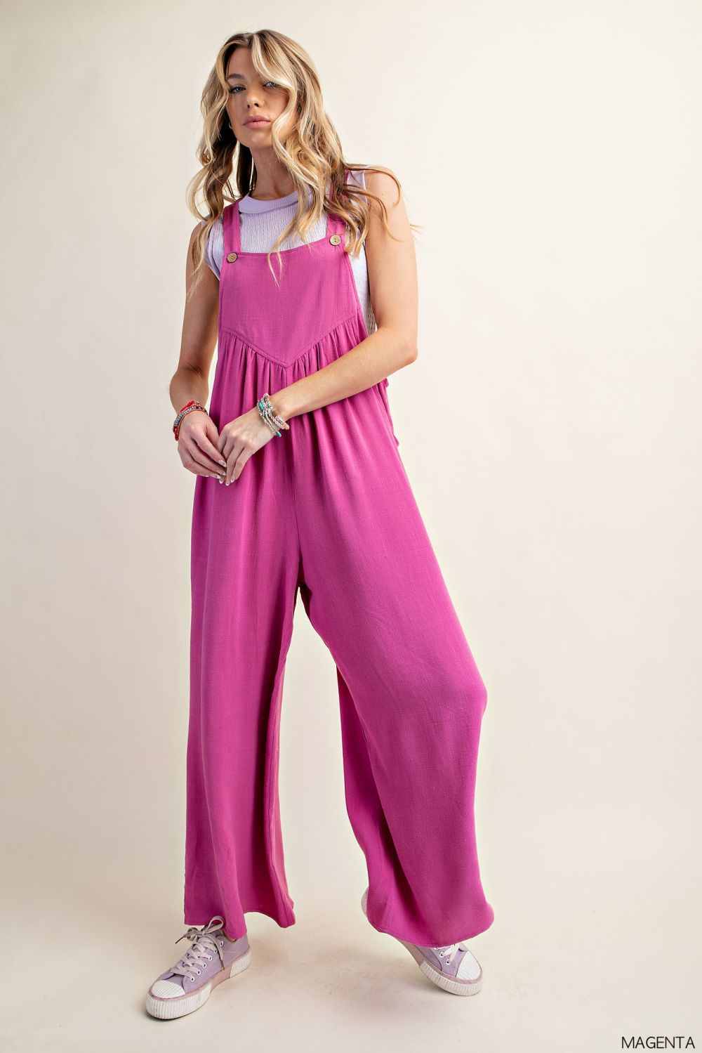 Glorious Days Linen Overalls - Uptown Boutique Ramona