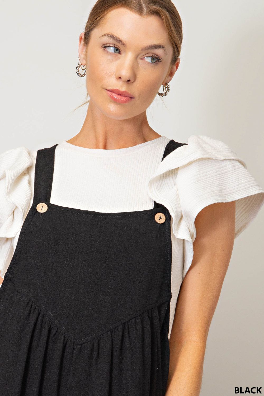 Glorious Days Linen Overalls - Uptown Boutique Ramona