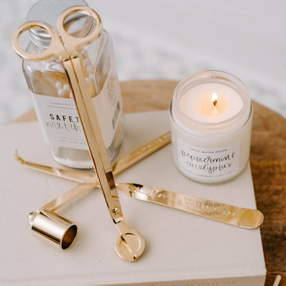 Gold Candle Care Kit - Uptown Boutique Ramona