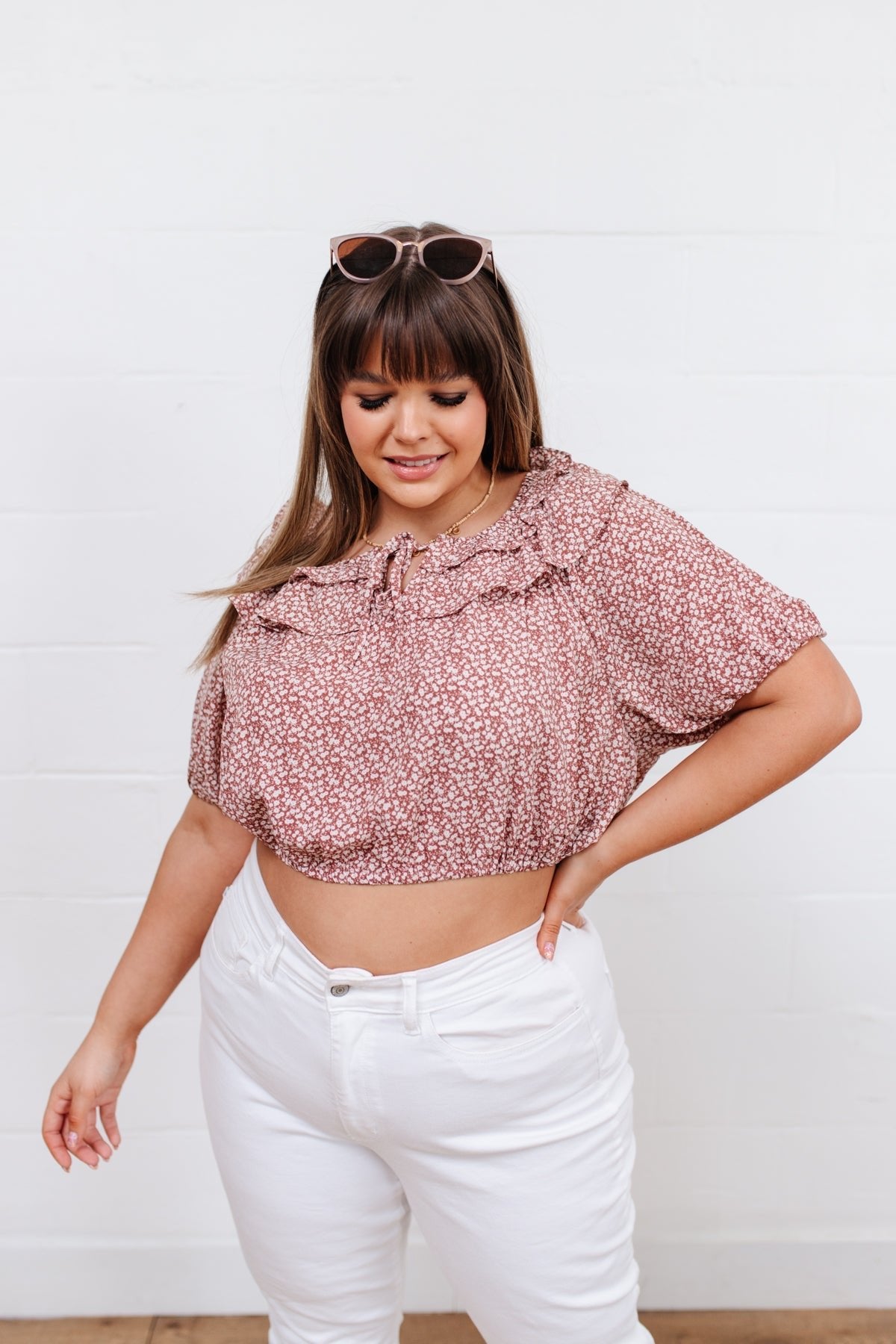 Golden Hour Top in Rose (Online Exclusive) - Uptown Boutique Ramona