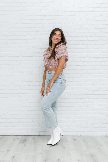 Golden Hour Top in Rose (Online Exclusive) - Uptown Boutique Ramona