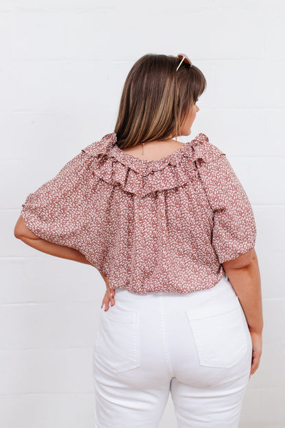 Golden Hour Top in Rose (Online Exclusive) - Uptown Boutique Ramona