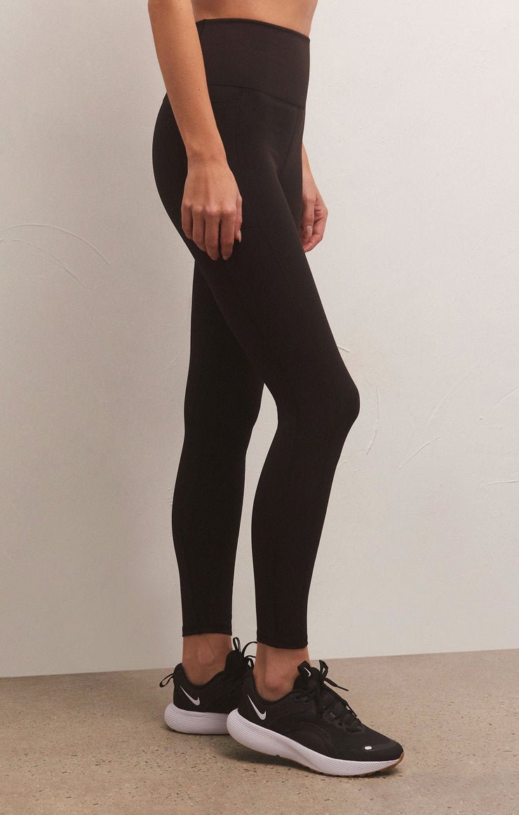 Good Form Rib 7/8 Legging - Uptown Boutique Ramona