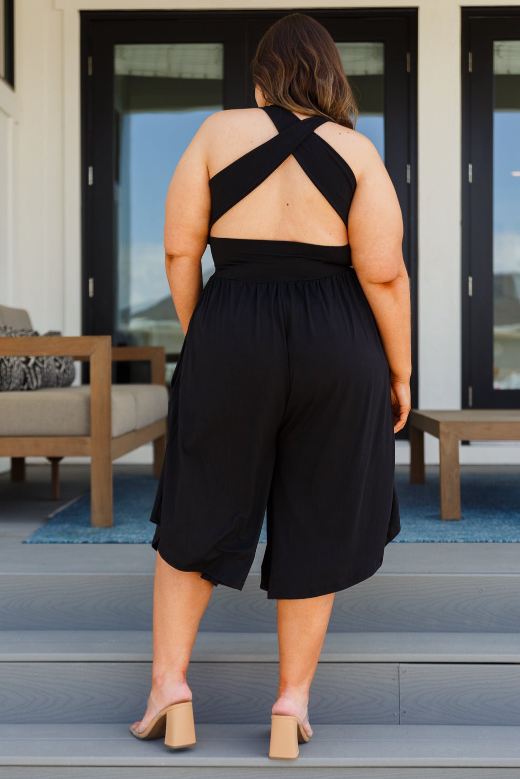 Good Idea Jumpsuit in Black (Online Exclusive) - Uptown Boutique Ramona