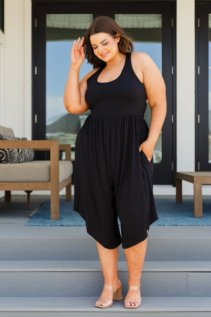 Good Idea Jumpsuit in Black (Online Exclusive) - Uptown Boutique Ramona