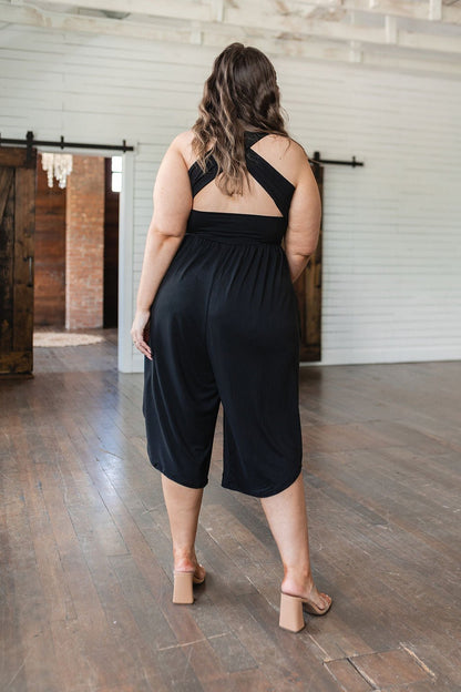 Good Idea Jumpsuit in Black (Online Exclusive) - Uptown Boutique Ramona