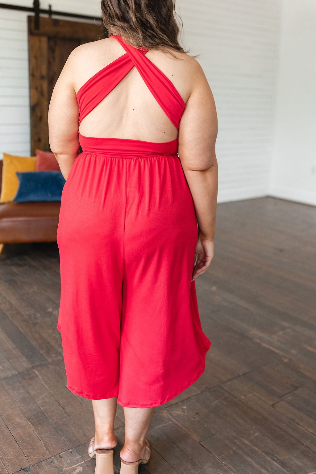 Good Idea Jumpsuit in Red (Online Exclusive) - Uptown Boutique Ramona